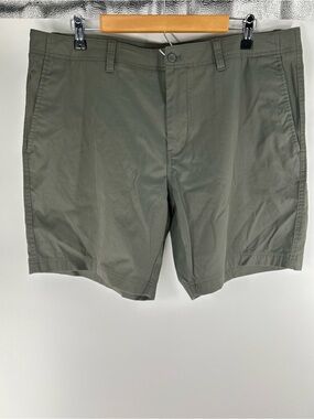Duck Head Men's Olive Flat Front Shorts